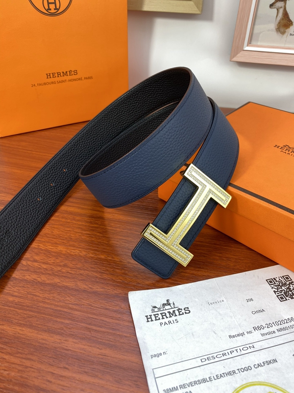 エルメス激安ベルト素材ディテール